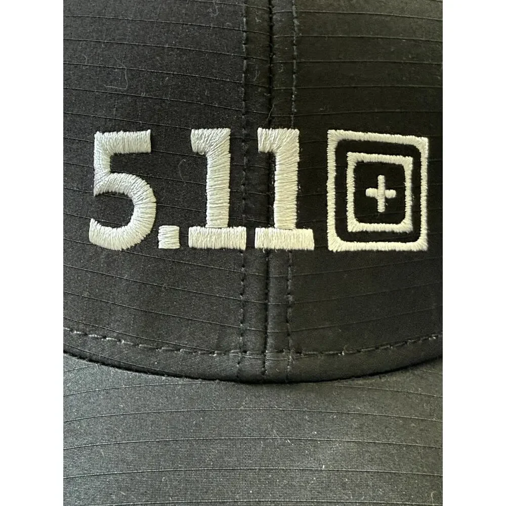 5.11 Tactical Black Logo Snapback Hat/Cap Always be Ready